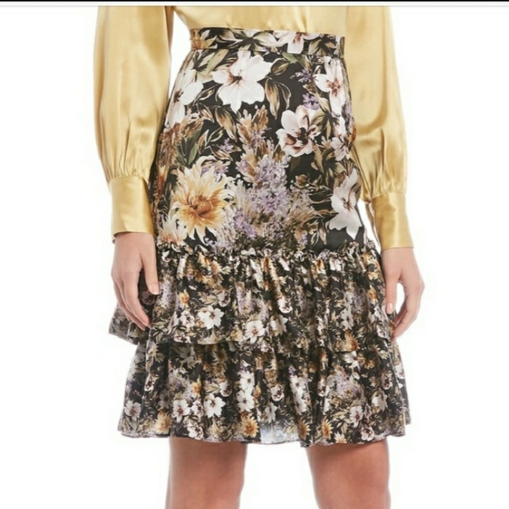 Antonio Melani Quinn Floral Skirt Size 14